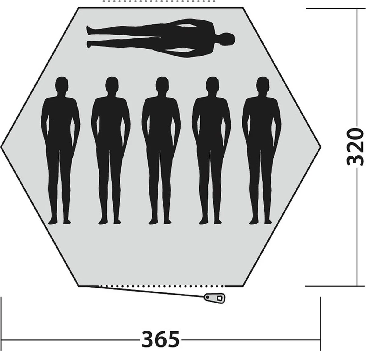 Easy Camp Tent Moonlight Joert 6-persoons 7 Easy Camp Tent Moonlight Joert 6-persoons - Afbeelding 7