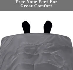 Meisterhome® Mummy Slaapzak - Kamperen - Antraciet - Ca. 220 X 75 Cm - Incl. Draagtas -Bo-Camp Winkel 1200x1157 2