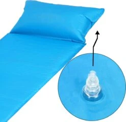 Springos Slaapmat | Zelfopblazend | 186 Cm | Inclusief Hoes & Hoofdkussen | Lichtblauw 32 Springos Slaapmat | Zelfopblazend | 186 Cm | Inclusief Hoes & Hoofdkussen | Lichtblauw -Bo-Camp Winkel 1200x1166 12