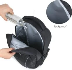 Koelrugtas - 23L - Wandelrugzak - Dagrugzak - Outdoor Rugzak - Dames & Heren - Zwart 15 Koelrugtas - 23L - Wandelrugzak - Dagrugzak - Outdoor Rugzak - Dames & Heren - Zwart -Bo-Camp Winkel 1200x1168 1