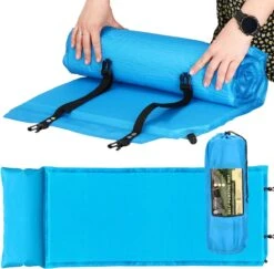 Springos Slaapmat | Zelfopblazend | 186 Cm | Inclusief Hoes & Hoofdkussen | Lichtblauw 38 Springos Slaapmat | Zelfopblazend | 186 Cm | Inclusief Hoes & Hoofdkussen | Lichtblauw -Bo-Camp Winkel 1200x1180 12