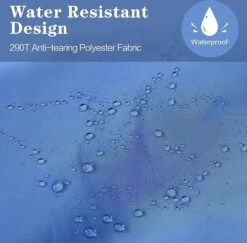 HikeMeister ® Mummy Slaapzak Kamperen Blauw Ca. 220 X 75 Cm Met Draagtas -Bo-Camp Winkel 1200x1180 7