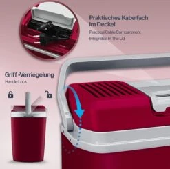 Tillvex- Koelbox, Coolbox, 24 Liter, Rood 11 Tillvex- Koelbox, Coolbox, 24 Liter, Rood -Bo-Camp Winkel 1200x1190 3