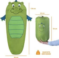 Dutch Mountains Kinderslaapzak Nijlpaard - 170 X 70cm Polyester - Zacht Lichtgewicht – Opberghoes 10 Dutch Mountains Kinderslaapzak Nijlpaard - 170 X 70cm Polyester - Zacht Lichtgewicht – Opberghoes -Bo-Camp Winkel 1200x1190 7