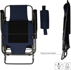 Ligstoel 155x60cm - Opvouwbaar Campingstoel Ligbed Strandstoel Tuinstoel Vouwligstoel Blauw 28 Ligstoel 155x60cm - Opvouwbaar Campingstoel Ligbed Strandstoel Tuinstoel Vouwligstoel Blauw -Bo-Camp Winkel 1200x1191 1
