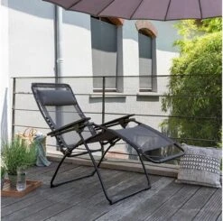 Lafuma RSXA Clip - Relaxstoel - Verstelbaar - Inklapbaar - Zero Gravity - Moss -Bo-Camp Winkel 1200x1191 2