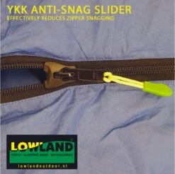 LOWLAND OUTDOOR® Donzen Slaapzak - CC 1 - 200 X 80 Cm - 1725 Gr - 0°C - Katoen -Bo-Camp Winkel 1200x1196 16