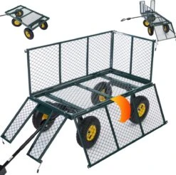 Gardebruk Bolderkar Binnenzeil - Belastbaar Tot 550 Kg – Groen -Bo-Camp Winkel 1200x1196 20