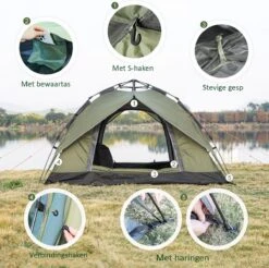 Sens Design Pop Up Tent - Tent - 2-3 Personen 11 Sens Design Pop Up Tent - Tent - 2-3 Personen -Bo-Camp Winkel 1200x1197 11