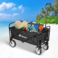 Rijoka Opvouwbare Bolderkar/Bolderwagen | Zwart -Bo-Camp Winkel 1200x1197 7