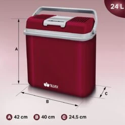 Tillvex- Koelbox, Coolbox, 24 Liter, Rood 13 Tillvex- Koelbox, Coolbox, 24 Liter, Rood -Bo-Camp Winkel 1200x1199 3