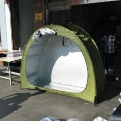 Merkloos Fietstent, Beschermhoes Fietsenschuur, Tent Voor Camping In De Open Lucht-groen 200*80*165CM -Bo-Camp Winkel 1200x1200 1000