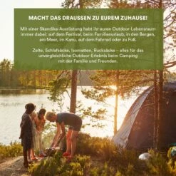 Skandika Nimbus Sleeper 12 Tent – Koepeltenten – 12 Persoons Familietent - Campingtent – Muggengaas – Sleeper Technology (3 Extra Donkere Slaapcabines) – 760 X 630 X 215 Cm (LxBxH) – 5000 Mm Waterkolom – Camping, Tuin – Kamperen – Blauw/wit -Bo-Camp Winkel 1200x1200 1021