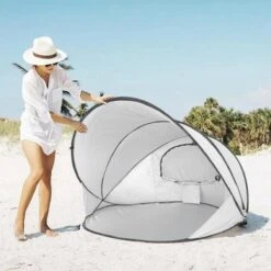 Deryan Luxe Pop Up Strandtent XXL - Anti-UV 50+ - Zilver 25 Deryan Luxe Pop Up Strandtent XXL - Anti-UV 50+ - Zilver -Bo-Camp Winkel 1200x1200 1032