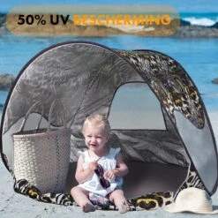 Deryan Luxe Pop Up Strandtent - Anti-UV 50+ - Zoo -Bo-Camp Winkel 1200x1200 1060
