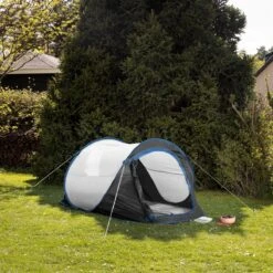 JEMIDI Tweepersoons Pop-up Tent - Opgooitent, Werptent Voor 2 Personen - Ideaal Als Festivaltent Of Kampeertent - Verschillende Kleuren -Bo-Camp Winkel 1200x1200 1102