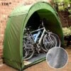 Merkloos Fietstent,Beschermhoes Fietsenschuur, Tent Voor Camping In De Open Lucht-groen 200*80*165CM