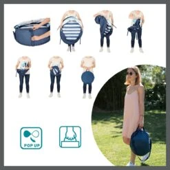 Babymoov Babyni Speelruimte & Extra Bedje Anti-UV FPS 50+ Marinière -Bo-Camp Winkel 1200x1200 1184