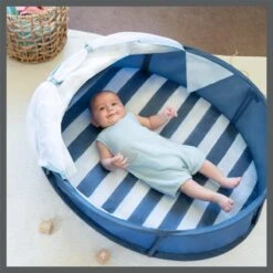 Babymoov Babyni Speelruimte & Extra Bedje Anti-UV FPS 50+ Marinière -Bo-Camp Winkel 1200x1200 1185