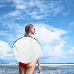 Relaxdays Strandtent Pop-up - Omkleedtent - 145x180 Cm - 2-3 Personen - Beachtent -compact - Oranje -Bo-Camp Winkel 1200x1200 1190