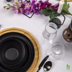 Bo-Camp Industrial - Bestekset - Ballona - 16-delig 4-Persoons - Zwart -Bo-Camp Winkel 1200x1200 1208