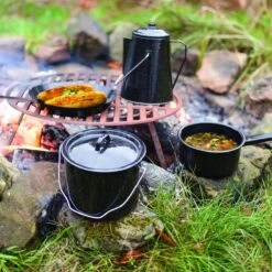 ESSCHERT DESIGN Pannenset Kampvuur - 4 Delig - Outdoor - Metaal -Bo-Camp Winkel 1200x1200 1221