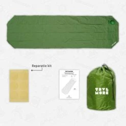 TRVLMORE Slaapmat - Zelfopblazend - 1 Persoons - Ingebouwde Pomp En Kussen - Groen -Bo-Camp Winkel 1200x1200 1346