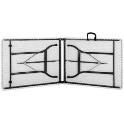 Casaria Tuintafel Opvouwbaar – Met Draaggreep 220x70 Cm – Wit -Bo-Camp Winkel 1200x1200 136