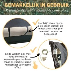 Earthle Volledige Earthing Tweepersoons Aardingsset - 2x Slaapmat + 2x Kussensloop - Aardingsmat - Aarden - Earthing Mat - Aarding - Grounding Mat - Kussensloop - Aardingskussensloop - Combo Deal 14 Earthle Volledige Earthing Tweepersoons Aardingsset - 2x Slaapmat + 2x Kussensloop - Aardingsmat - Aarden - Earthing Mat - Aarding - Grounding Mat - Kussensloop - Aardingskussensloop - Combo Deal -Bo-Camp Winkel 1200x1200 1380