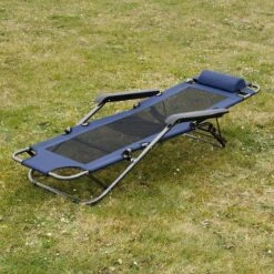 Ligstoel 155x60cm - Opvouwbaar Campingstoel Ligbed Strandstoel Tuinstoel Vouwligstoel Blauw 32 Ligstoel 155x60cm - Opvouwbaar Campingstoel Ligbed Strandstoel Tuinstoel Vouwligstoel Blauw -Bo-Camp Winkel 1200x1200 170