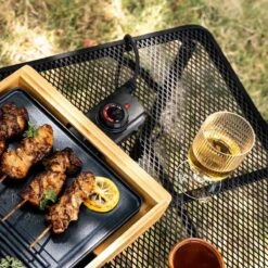 Travellife Greccio Outdoor Tafel Mesh Black 90 X 60 -Bo-Camp Winkel 1200x1200 198