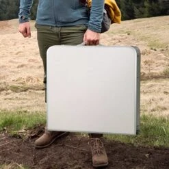 Merkloos Campingtafel - Opklapbaar - 75 X 55 X 70 Cm - Compact - Met Handvat 10 Merkloos Campingtafel - Opklapbaar - 75 X 55 X 70 Cm - Compact - Met Handvat -Bo-Camp Winkel 1200x1200 20