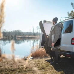 Relaxdays Strandstoel Opvouwbaar - Set Van 2 - Lage Campingstoel - Kampeerstoel Leuning - Grijs -Bo-Camp Winkel 1200x1200 238