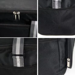 IBright Koeltas Opvouwbaar 15 Liter - 4 Laags Geïsoleerde Lunchtas - Waterdicht - Zwart -Bo-Camp Winkel 1200x1200 326