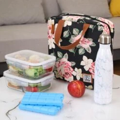 Brisby 4 Laags Geïsoleerde Koeltas - Lunchtas 7 Liter - Bloemetjes -Bo-Camp Winkel 1200x1200 407
