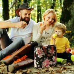 Brisby 4 Laags Geïsoleerde Koeltas - Lunchtas 7 Liter - Bloemetjes -Bo-Camp Winkel 1200x1200 408