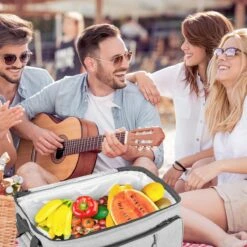 Bomoe Opvouwbare Koeltas IceBreezer KT43 - Koelbox Voor Onderweg - 43x32x28 Cm - 45 Liter - Picknicktas Perfect Voor Barbecues Of Festivals -Bo-Camp Winkel 1200x1200 488