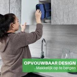 Packaway 4 Laags Geïsoleerde Koeltas - Lunchtas 15 Liter - Blauw -Bo-Camp Winkel 1200x1200 502