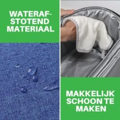 Packaway 4 Laags Geïsoleerde Koeltas - Lunchtas 15 Liter - Blauw -Bo-Camp Winkel 1200x1200 504