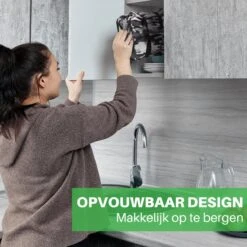 Packaway 4 Laags Geïsoleerde Koeltas - Lunchtas 15 Liter - Camouflage Grijs -Bo-Camp Winkel 1200x1200 511