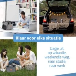 GOAT Outdoor 4 Laags Geïsoleerde Koeltas - Lunchtas 15 Liter - Grijs - Excl. Koelelementen -Bo-Camp Winkel 1200x1200 520