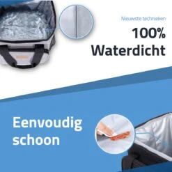 GOAT Outdoor 4 Laags Geïsoleerde Koeltas - Lunchtas 15 Liter - Grijs - Excl. Koelelementen -Bo-Camp Winkel 1200x1200 523