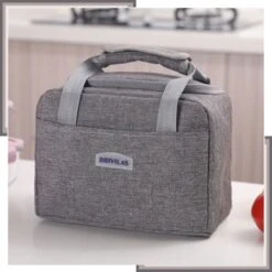 Lunchtas Volwassenen - Lunchbox - Koeltas - Grijs - SEVEND® -Bo-Camp Winkel 1200x1200 526