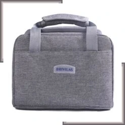 Lunchtas Volwassenen - Lunchbox - Koeltas - Grijs - SEVEND® -Bo-Camp Winkel 1200x1200 528