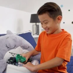 Mediashop Happy Nappers Kinderslaapzak - 2-in-1 Zachte Knuffel En Zomerslaapzak - Roze Eenhoorn Motief Voor Kinderen Van 3 Tot 6 Jaar -Bo-Camp Winkel 1200x1200 656