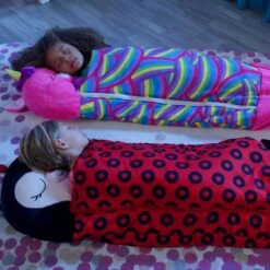 Mediashop Happy Nappers Kinderslaapzak - 2-in-1 Zachte Knuffel En Zomerslaapzak - Roze Eenhoorn Motief Voor Kinderen Van 3 Tot 6 Jaar -Bo-Camp Winkel 1200x1200 658