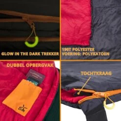 Dutch Mountains Slaapzak Tholen - 200 X 80cm - Aanritsbaar - Slechts 1140 Gram – Polyester - Tochtstrip En Compressiehoes 9 Dutch Mountains Slaapzak Tholen - 200 X 80cm - Aanritsbaar - Slechts 1140 Gram – Polyester - Tochtstrip En Compressiehoes -Bo-Camp Winkel 1200x1200 753