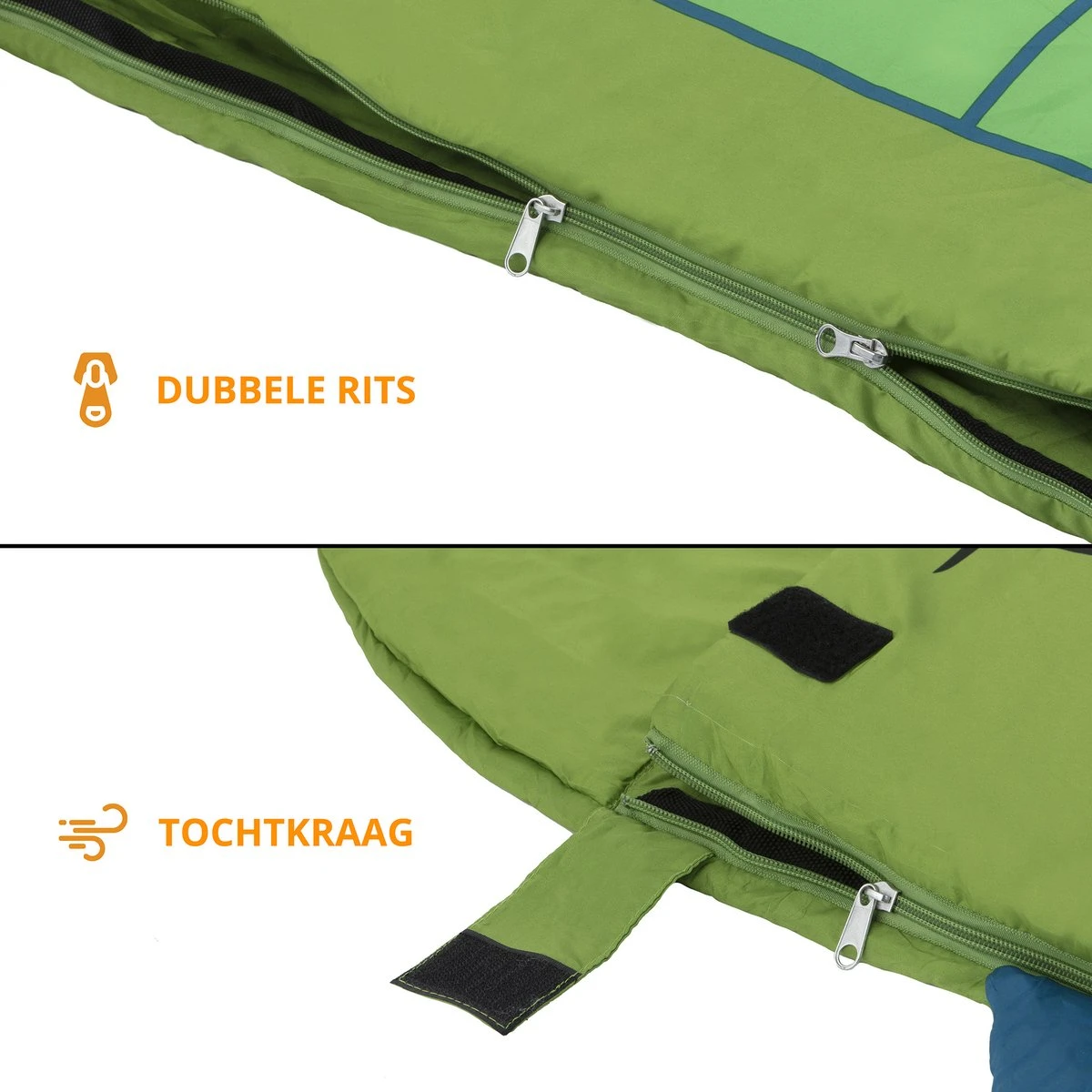 Dutch Mountains Kinderslaapzak Nijlpaard - 170 X 70cm Polyester - Zacht Lichtgewicht – Opberghoes 7 Dutch Mountains Kinderslaapzak Nijlpaard - 170 X 70cm Polyester - Zacht Lichtgewicht – Opberghoes - Afbeelding 7