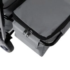 AREBOS Handwagen Vouwbare Dak Handwagen Vouwbare Trolley Uitrustingswagen Grijs -Bo-Camp Winkel 1200x1200 815