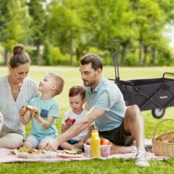 LifeGoods Bolderkar - Opvouwbaar - Draaibare Wielen - 2 Standen - 70KG Draagkracht - Zwart 14 LifeGoods Bolderkar - Opvouwbaar - Draaibare Wielen - 2 Standen - 70KG Draagkracht - Zwart -Bo-Camp Winkel 1200x1200 870